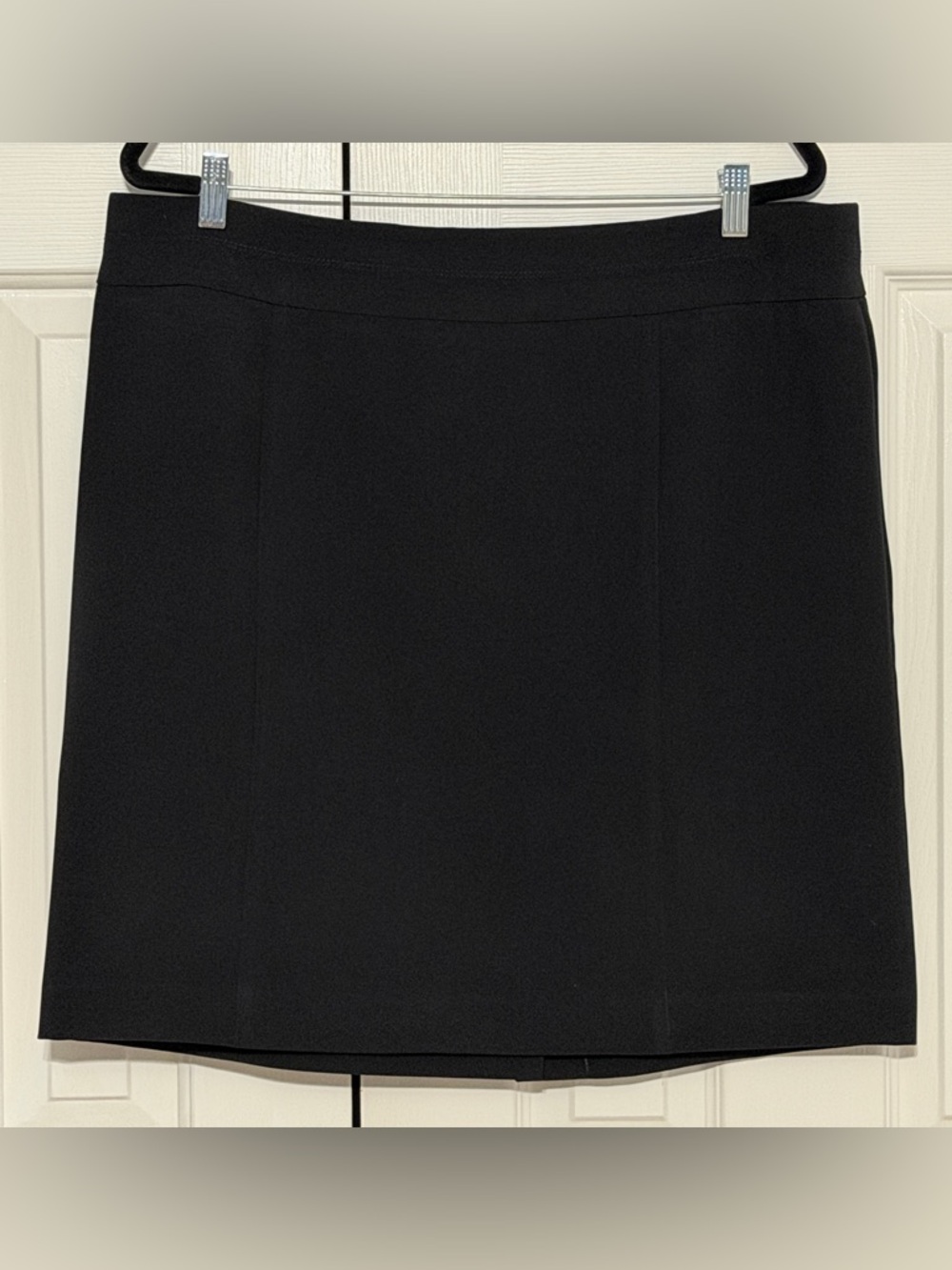 George Black Pencil Skirt Fully Lined Back Zip Career Size 18